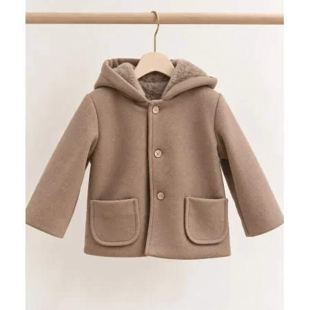 Cappottino Neonato con Cappuccio | Nuvolè