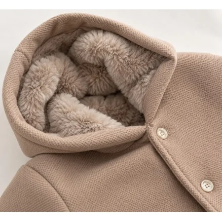 Cappottino Neonato con Cappuccio | Nuvolè