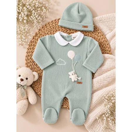 Tutina in Ciniglia Neonato - Comfort & Stile Orsetto