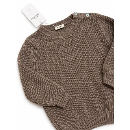 Maglioncino Neonato Misto Lana Merino | Coccodè Firenze Maglioncino Neonato Misto Lana Merino | Coccodè Firenze